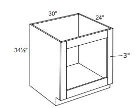 Oven Base 36" x 24" x 34.5"