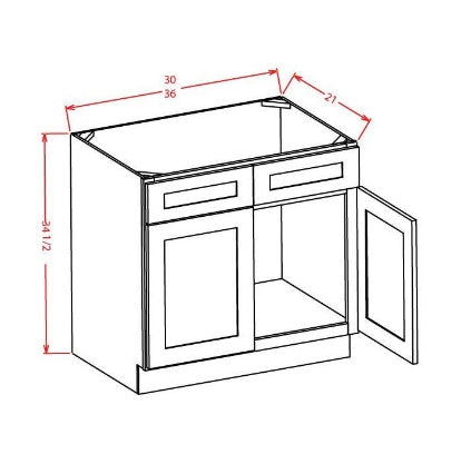 Vanity Sink Base
