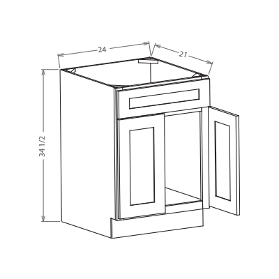Vanity Sink Base